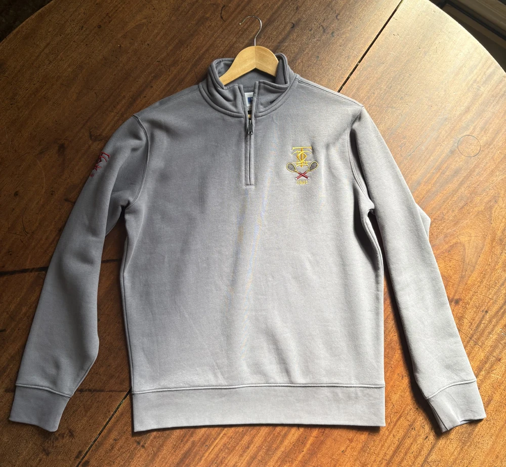 Dark Grey LTCC Quarter Zip